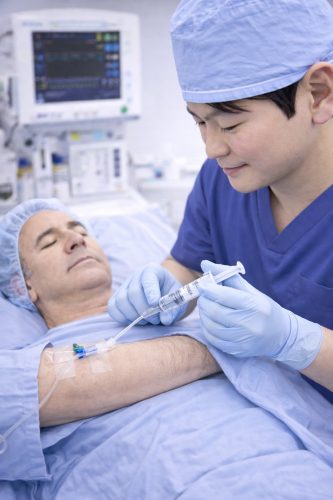 IV flushing and VIP